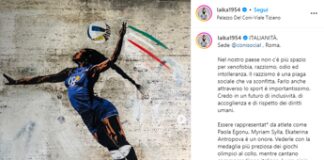 Paola Egonu contro odio e razzismo nel nuovo murales di Laika