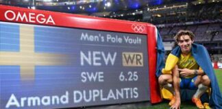 Parigi 2024, Duplantis oro e record del mondo nell’asta