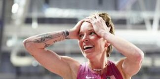 Parigi 2024, Hiltz oggi nei 1500: prima transgender Usa in pista