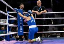 Parigi 2024, Meloni ha incontrato la pugile Angela Carini. Boldrini: “Polemica surreale della destra ha condizionato Carini” Parigi 2024, Meloni ha incontrato la pugile Angela Carini. Boldrini condanna posizioni della destra