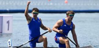 Parigi 2024, Tacchini-Casadei d’argento nella canoa di velocità
