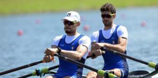 Parigi 2024, argento per Oppo e Soares nel due di coppia del canottaggio