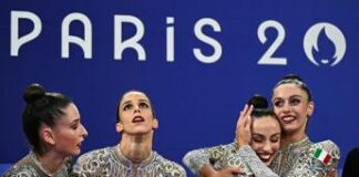 Parigi 2024, bronzo alle Farfalle della ritmica