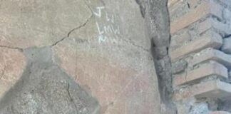 Pompei, turista inglese fermato dopo 5 incisioni nella Casa delle Vestali