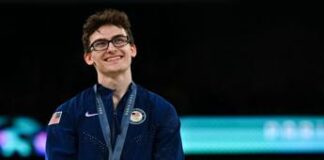 Usa pazzi di ‘Clark Kent’, il ginnasta-nerd a Parigi 2024