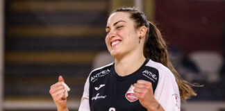 Volksbank Vicenza Volley, vacanze finite: da domani inizia la preparazione al campionato femminile di serie B1 Chiara Boninsegna, schiacciatrice della Volksbank Vicenza Volley (foto di Daniele Marangoni)