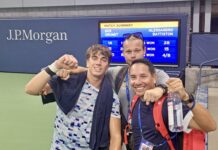 Tennis, per Battiston esordio vincente agli Us Open Under 18 Tennis, debutto vincente per Battiston