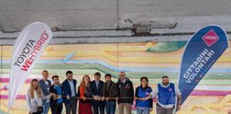A Roma Toyota inaugura murale ‘mangiasmog’ Transmission