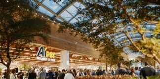 Apre il 26 settembre Aponense by Gruppo Alì ad Abano Terme: il parco commerciale delle Terme, dove la natura diventa protagonista Aponense, un interno del parco commerciale ad Abano Terme