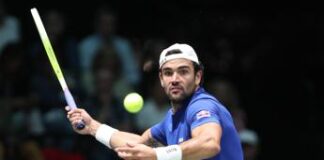 Atp Tokyo, Berrettini vince primo set con Fils ma poi si ritira