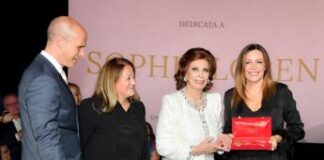 Consegnata a Sophia Loren la prima ‘Chiave di Cinecittà’