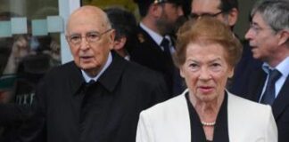 E’ morta Clio Napolitano, vedova dell’ex presidente della Repubblica