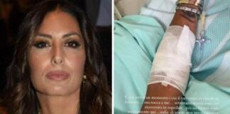 Elisabetta Gregoraci ricoverata in ospedale