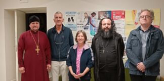 Il vescovo Giuliano presiede la Messa della festa diocesana delle famiglie Equipe preghiera ecumenica Festa diocesana della famiglia 2024 con Stefania Refosco, don Gianluca Padovan ed i responsabili delle chiese cristiane presenti sul territorio diocesano