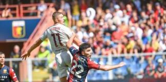 Genoa-Roma 1-1, primo gol in giallorosso per Dovbyk