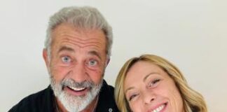 Giorgia Meloni, selfie con Mel Gibson: ecco ‘Mel & Mel’