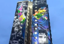 Inaugurato a Vicenza il murale di Paolo Rossi sulla facciata della torre Everest tra celebrazione e critiche sulla maglia: non è biancorossa Il murale dedicato a Paolo Rosso in maglia "solo" azzurra