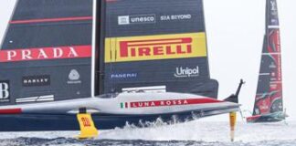 Luois Vuitton Cup, Luna Rossa batte American Magic