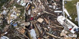 L’uragano Helene devasta la Carolina del Nord: il video dal drone delle città distrutte e inondate