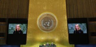 Meloni all’Onu: “Destino ci sfida, Italia pronta a fare sua parte”