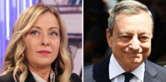 Meloni sente Draghi, incontro nei prossimi giorni a Palazzo Chigi