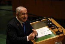 Netanyahu all’Onu: applausi, fischi e molte delegazioni via dall’aula