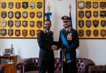 Vicenza: il Tenente Colonnello Stefano Bortone assume l’incarico di Capo Ufficio Stampa del CoESPU il Ten. Col. Stefano Bortone nuovo Capo Ufficio Stampa del CoESPU a Vicenza