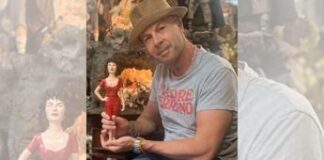 ‘Pane, amore e…auguri a Loren’ con statuetta ‘made in San Gregorio Armeno’