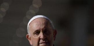Papa Francesco oggi alla moschea dell’Indipendenza di Giacarta