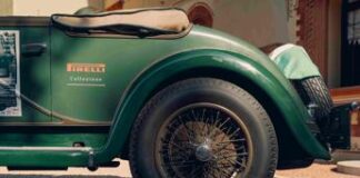 Pirelli, quasi 10 mila km con treno Stella Bianca su una OM del 1929