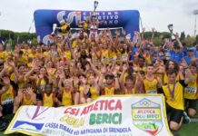 Campionato nazionale di atletica leggera CSI: domina il Veneto. Due società vicentine al top atletica leggera csi, podio tutto veneto a Riccione campionati italiani