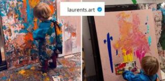 Prima mostra a tre anni, ecco il mini Picasso tedesco che ha scoperto la passione in Italia