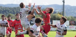 Rangers Rugby Vicenza sconfitta a testa alta 1ª giornata Coppa Italia 7-26 col Petrarca PD. Debutto Serie A Elite 12 ottobre a Rovigo Rangers Rugby Vicenza vs Petrarca Padova (Coppa Italia, Foto di Alex Zonta)