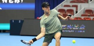 Sinner batte Safiullin e vola ai quarti Atp Pechino