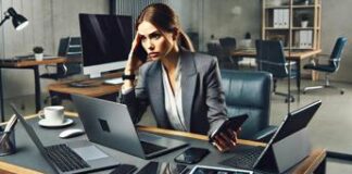Tecnologia e stress: un nuovo studio svela l’Impatto dei dispositivi multipli sulla salute mentale