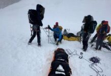 Valanga oggi sul monte Castore, un morto e 4 feriti