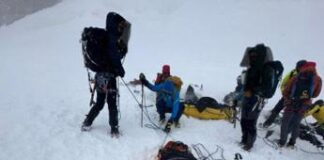 Valanga oggi sul monte Castore, un morto e 4 feriti