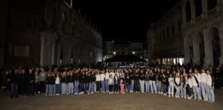 B1 femminile, Volksbank Vicenza Volley si presenta nella Notte Bianca: prima squadra e giovanili pronte per la stagione Volksbank Vicenza Volley splende nella Notte Bianca