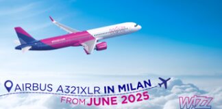 Wizz Air lancia volo diretto Milano-Abu Dhabi