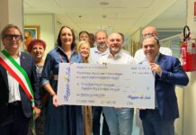 Da Assisi a Roma a piedi per raccogliere fondi per l’Oncologia dell’Ospedale di Santorso Ospedale di Santorso, la consegna della donazione