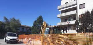 Quartiere Cattane di Vicenza, manutenzione ai marciapiedi per abbattere le barriere architettoniche lavori marciapiedi quartiere cattane vicenza