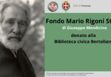 Giuseppe Mendicino annuncia la donazione del suo Fondo Mario Rigoni Stern alla Biblioteca civica Bertoliana Giuseppe Mendicino annuncia la donazione del suo Fondo Mario Rigoni Stern