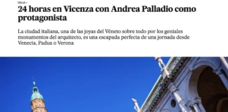 Vicenza e turismo, il Comune: “Dopo il Guardian, anche El Pais elogia la città” vicenza el pais turismo
