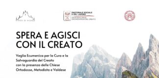 Il vescovo Brugnotto alla veglia ecumenica per la cura e la salvaguardia del creato, domani sera a Monte Berico veglia ecumenica per il creato con il vescovo brugnotto