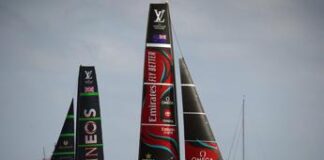 America’s Cup, New Zealand-Ineos Britannia 3-0