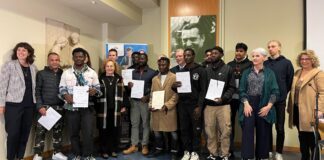 Rifugiati e… formati a Vicenza: consegna degli attestati per progetto Apindustria e Diakonia rifugiati vicenza