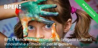 Bper, parte il crowdfunding ‘Bene Comune’ per 5 progetti culturali per i giovani