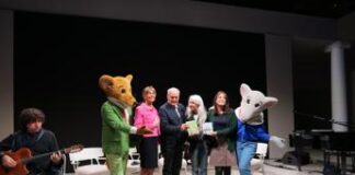 Buchmesse, Geronimo Stilton in visita al padiglione Italia