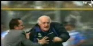 Carlo Mazzone sotto la curva dell’Atalanta 23 anni fa, un calcio che non c’è più