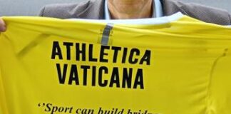 Di Sante alla maratona di New York con le parole del Papa: “Per sognare un mondo di pace”